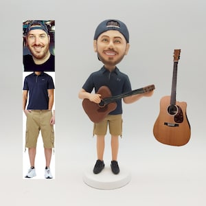 Customized bobbleheads, personalized music bobbleheads, birthday bobbleheads, birthday gifts forhusbands,anniversary gifts,music lover gifts