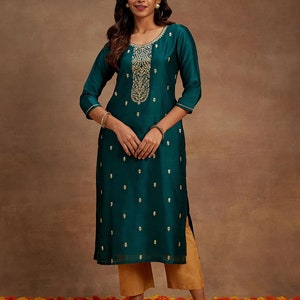 Women Woolen Kurti Etsy