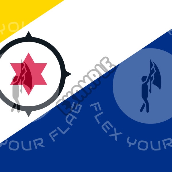 Bonaire flag in JPG, PNG & SVG format.
