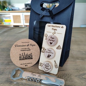 Personalizowane pudełko upominkowe (Dzień Ojca, przyszły tata i dziadek, prezent urodzinowy, narodziny, Boże Narodzenie, wujek, ojciec chrzestny, drużba, dla niego)