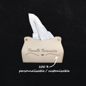 Scatola di fazzoletti decorativa (Festa della mamma, matrimoni e cerimonie, centrotavola, ecc.)