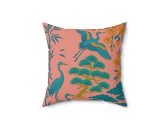 Spun Polyester Square Pillow