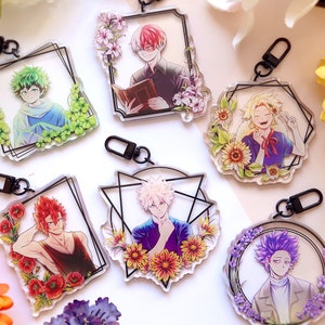 Heroes Floral Charms