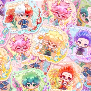 Heroes Birth stones and flowers