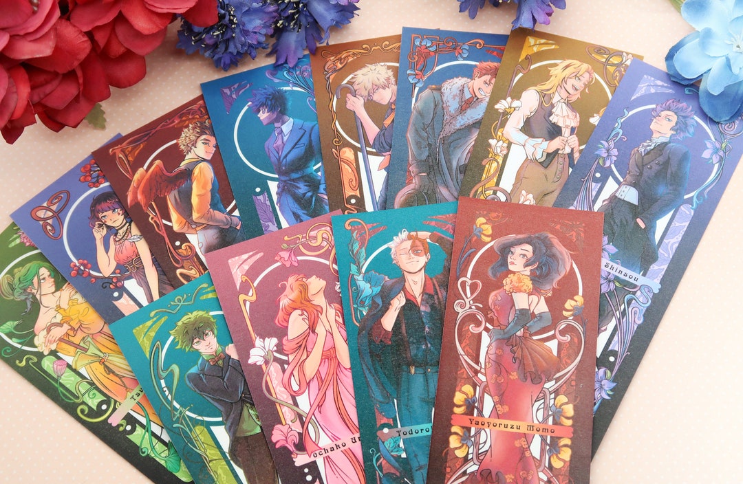 Hero Art Nouveau Bookmarks - Etsy