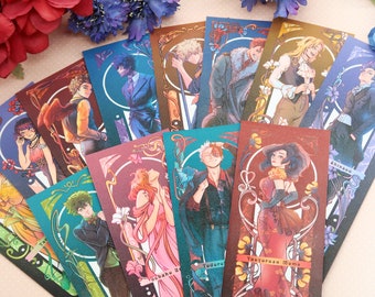 Hero Art Nouveau Bookmarks