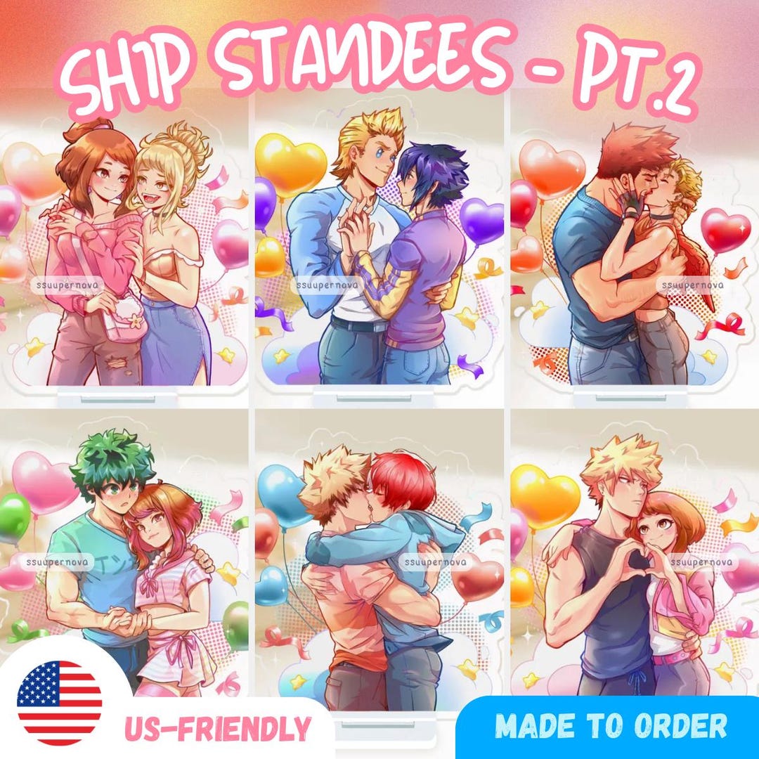Hero Ships PART.2 - Acrylic Standees (made to Order) - Etsy