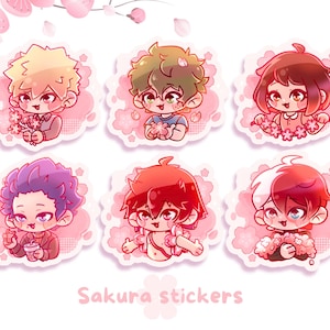 Heroes Sakura Stickers