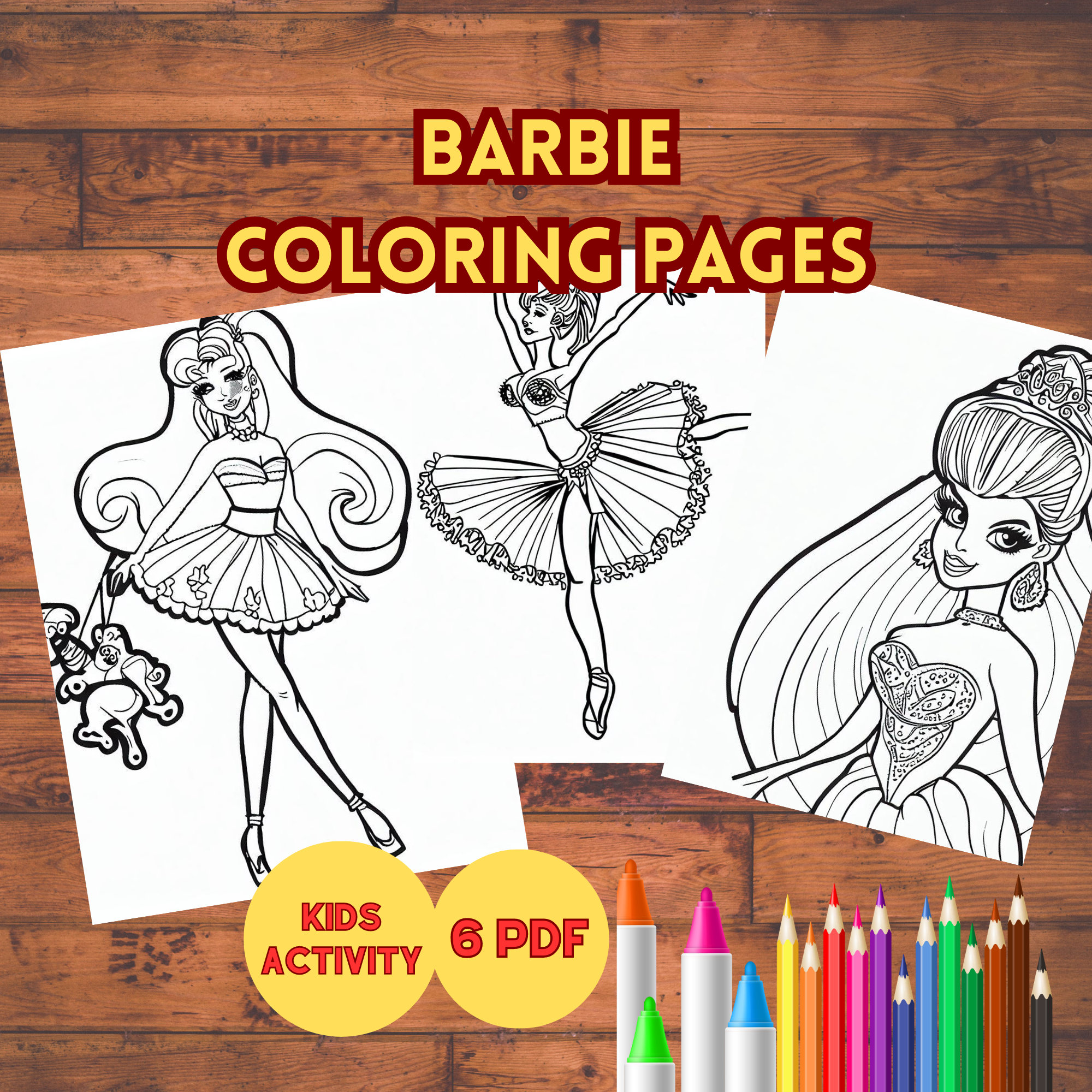 Barbie Coloring Pages Barbie Coloring - Il Fullxfull.5063099522 57dj 