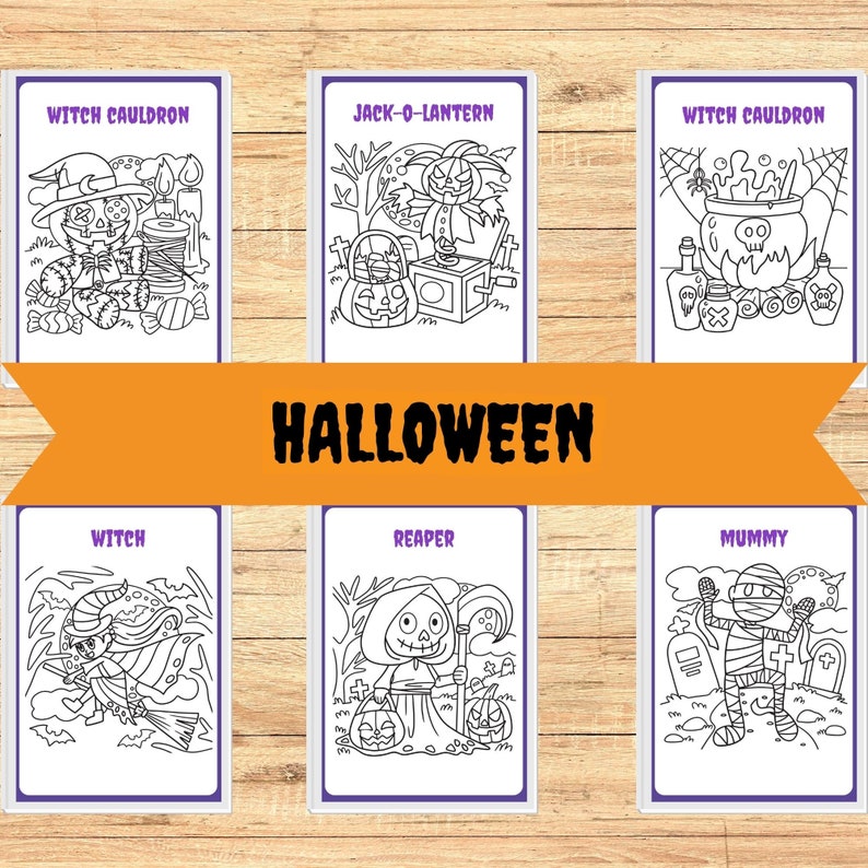Printable Halloween Colouring Pages, Halloween Coloring Sheets