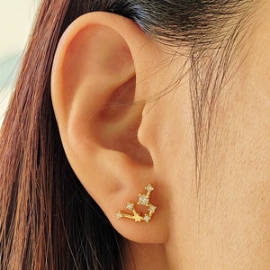 constellation zodiac earrings