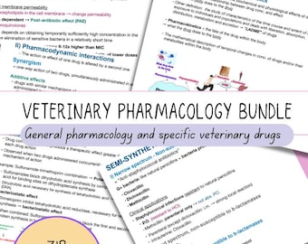 Veterinary pharmacology