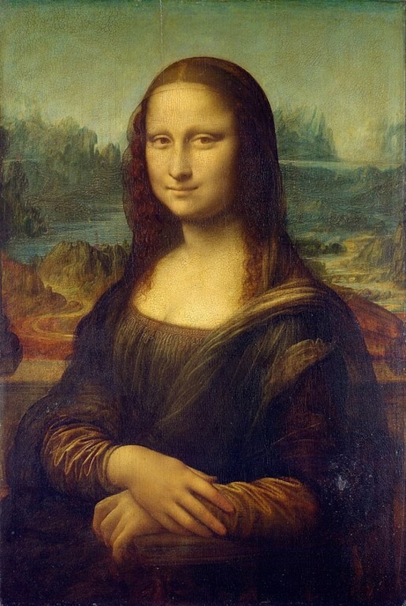 High Resolution Leonardo Da Vinci's Portrait of 