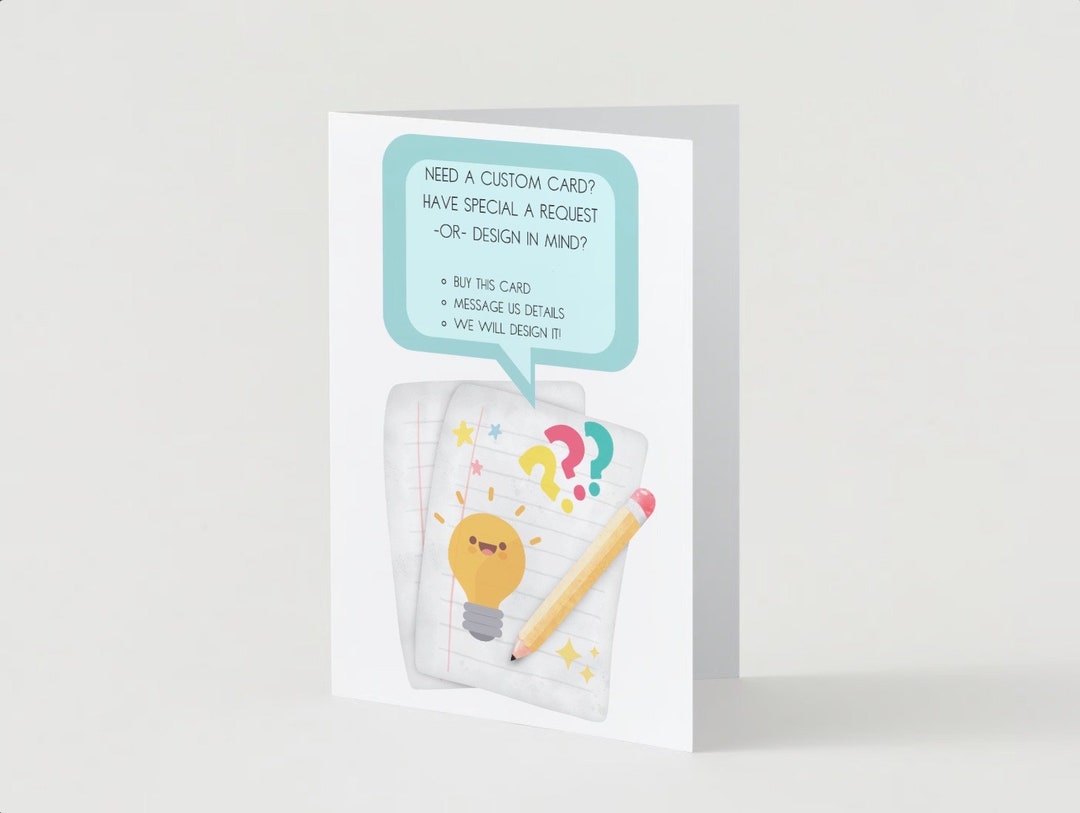 Custom Greeting Cards | Custom Cute Greeting Cards | Custom Funny ...