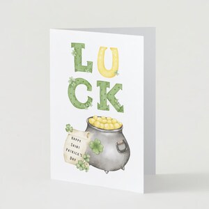 St. Patrick&#39;s Day Card  | Holiday Cards | Happy St. Patrick&#39;s Day | Personalize | Lucky | Holiday Greeting Cards | Greeting Card
