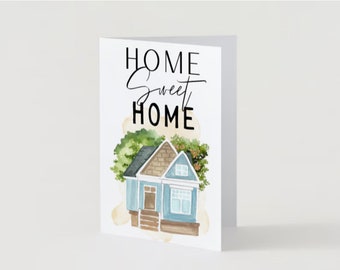 New Home Card | Congrats On Your New Home Card | Thoughtful Greeting Card | Home Sweet Home Card | New Homeowner Card | Congratulations Card