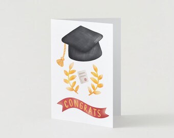 2024 grad cards Grad Card / Congrats Grad / 2024 Grad / Senior 2024 / Class of 2024 /  Congratulations / Welcome to the Real World