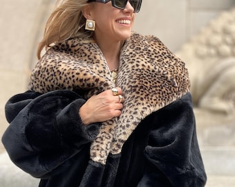 ジャケット・アウター vintage fake fur long coat ジャケット・アウター vintage fake fur long coat Vintage