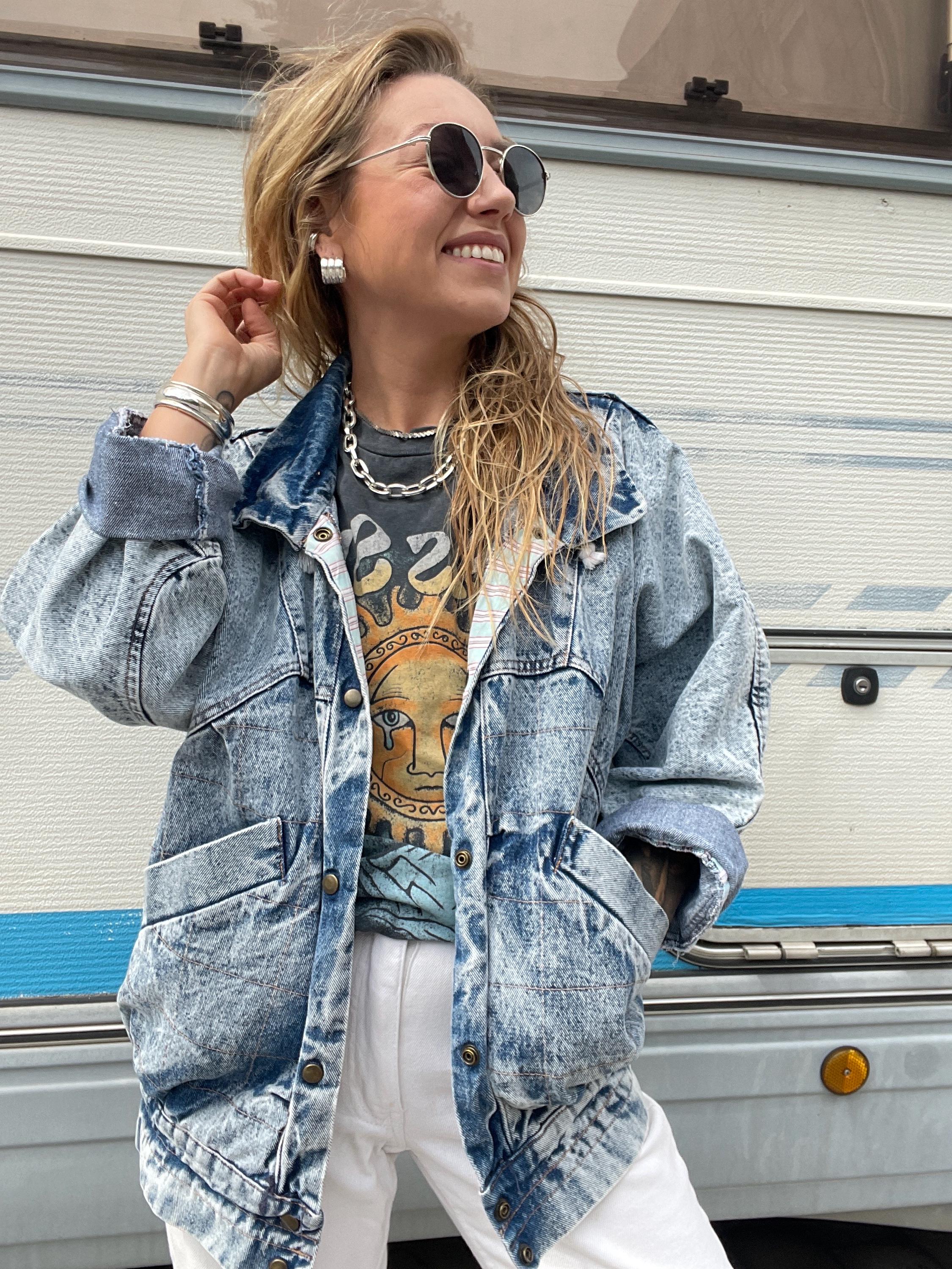 ジャケット・アウター Rare 80s BONEVILLE swing top jacket 80s BONEVILLE BY MASSIMO OSTI LEATHER BOMER WITH NYLON HOOD