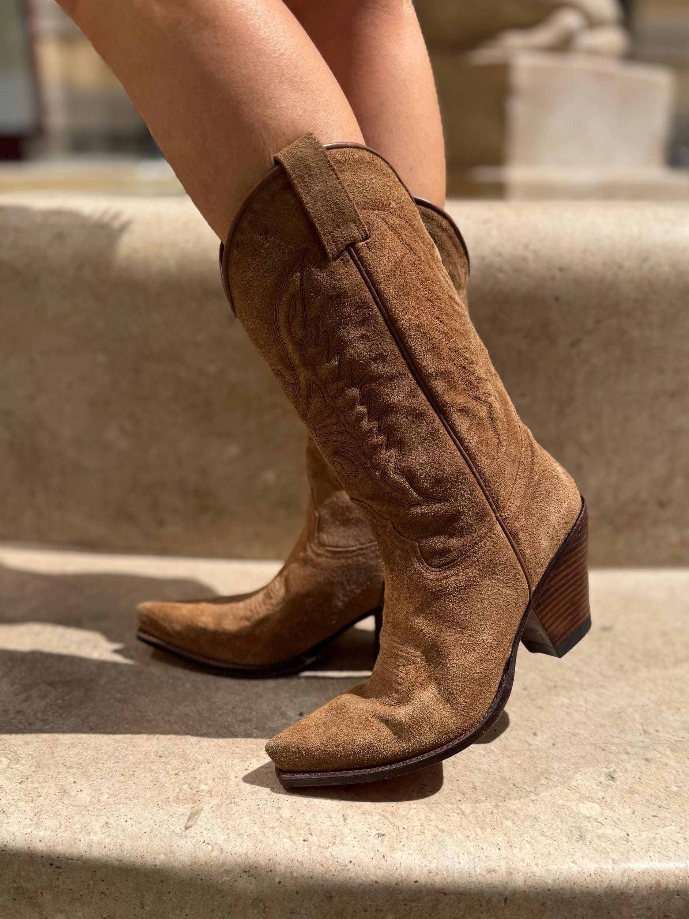 Sendra Vintage Boots - Etsy