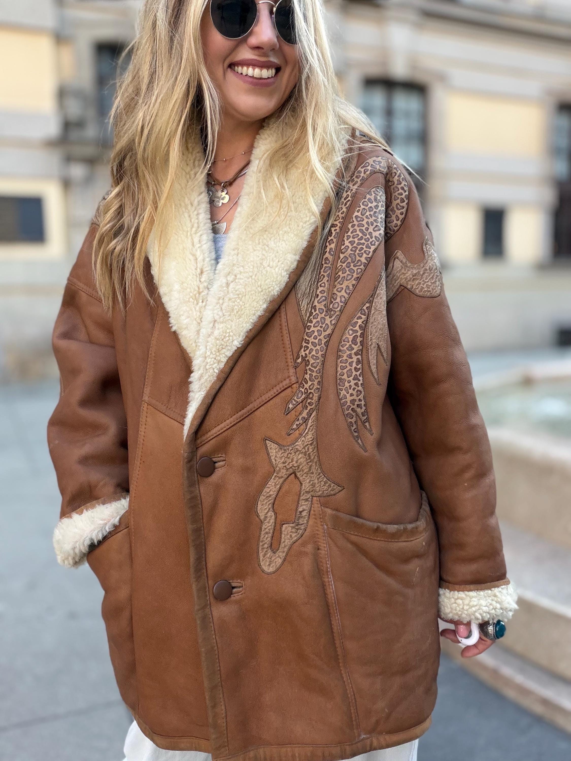 Leopard puffer coat - Etsy 日本