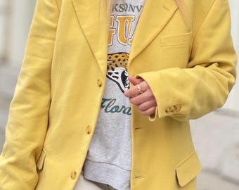 Vintage North Face Outdoor Jacket S Fleece Yellow Womens Zip - Etsy
