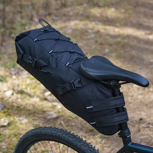 Premium X-PAK Seatbag | Seat-Pack | SaddleBag | Cycling bag | Gear for Bikepacking Adventures (15L), AdventureGearHQ