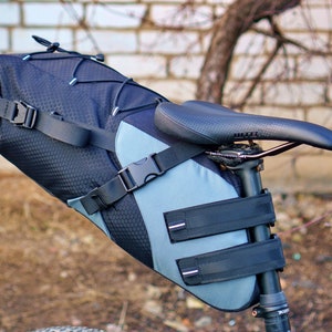 Seatbag | Seat-Pack | SaddleBag | Cycling bag | Gear for Bikepacking Adventures (15L), AdventureGearHQ