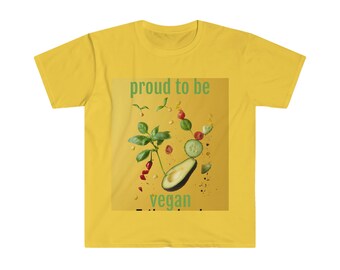 Veganistisch uniseks T-shirt