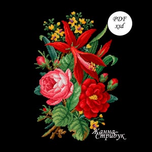 cross stitch chart 011123 petitpoint Berlinwoolwork PDF xsd