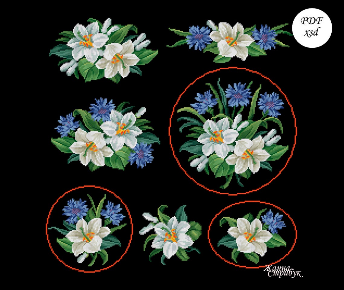 Cross Stitch Pattern Zhanna Stribuk Xsd, PDF Etsy