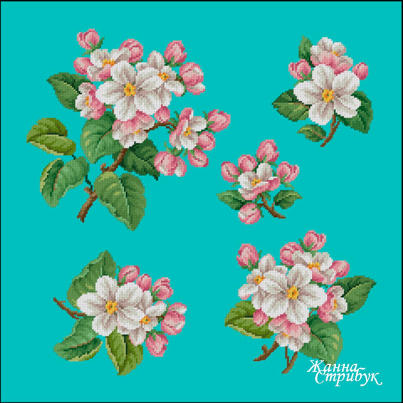 Cross Stitch Pattern Zhanna Stribuk Xsd, PDF Etsy