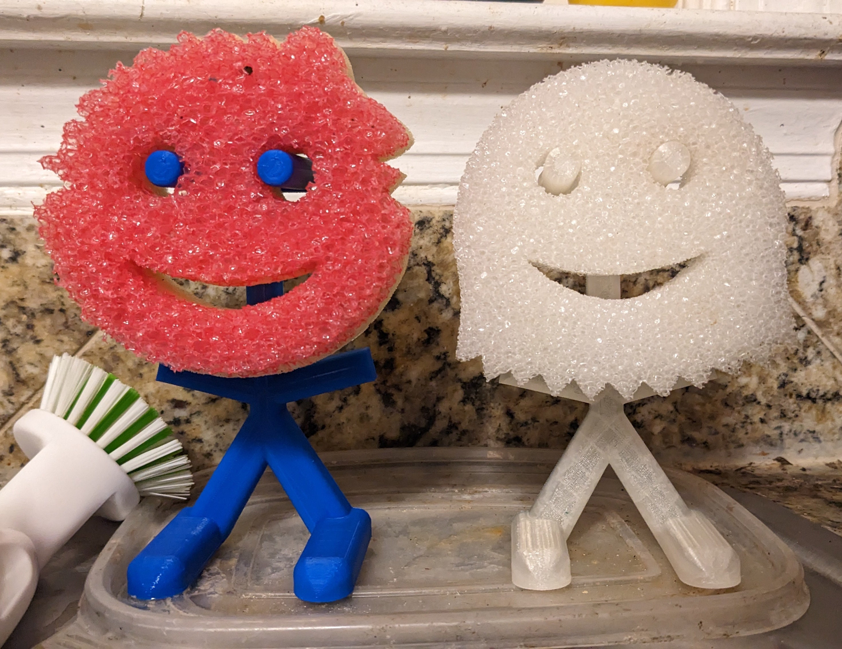 Scrub Daddy Halloween sponges will clean anything and add festive