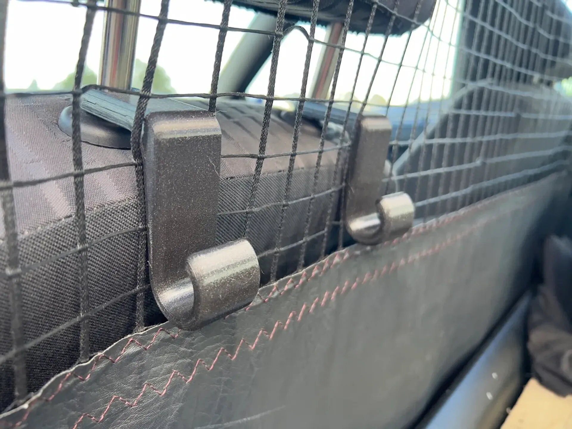 Autodecke Cargo Net Tasche, mit 2 Autositz Kopfstütze Haken Auto Rücksitz  Aufbewahrung Rack & Stretchy Aufbewahrung Fein Mesh Net Stören Stopper