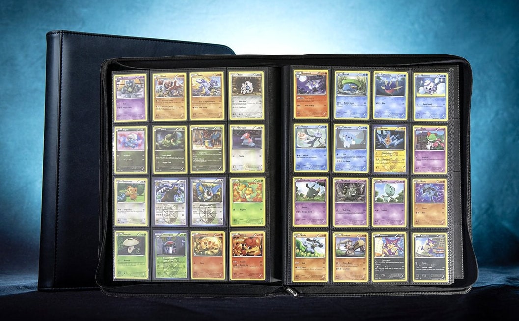 pocket card binder 1 Pocket Card Binder Collectible Trading Card Album, Single Card Holder w/20