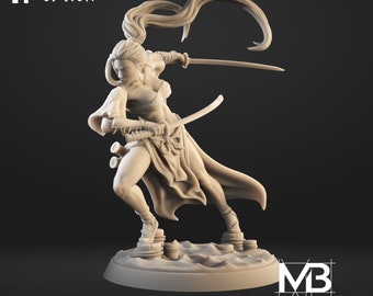 Tachibana Immortal Blades  - Epic Stls for Dungeon and Dragons to print at home