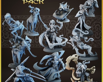 Arabian Nights PACK  - Epic Stls for Dungeon and Dragons to print at home