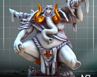 Grefir Elephantfolk - Epic Stls for Dungeon and Dragons to print at home