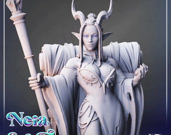 Neia Elf Traveler - Epic Stls for Dungeon and Dragons to print at home