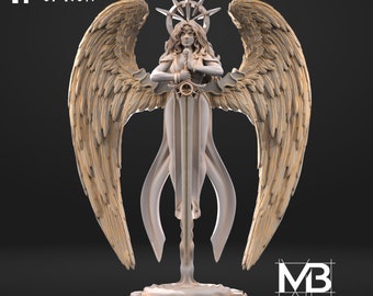 Saphiel Sky Protector - Epic Stls for Dungeon and Dragons to print at home