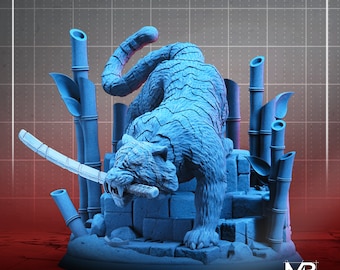 Fearless Tiger - Epic Stls for Dungeon and Dragons to print at home