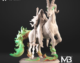 Thaed on Horse - Epic Stls for Dungeon and Dragons to print at home