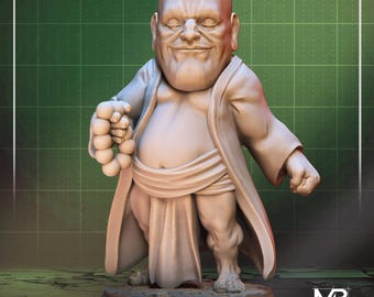 Elder Jinchy Monk - Epic Stls for Dungeon and Dragons to print at home