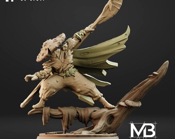 Mushroom Samurai - Epic Stls for Dungeon and Dragons to print at home