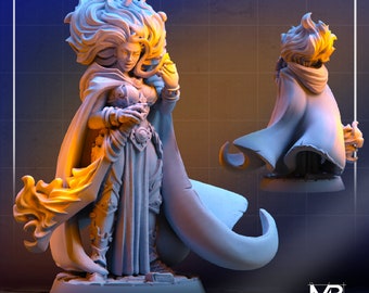 Orianna Cult Fightress - Epic Stls for Dungeon and Dragons to print at home