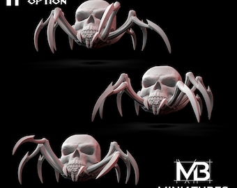 Skull Spider Troops - Epic Stls do Dungeon and Dragons do wydrukowania w domu