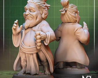 Nianq Young Monk - Epic Stls for Dungeon and Dragons to print at home