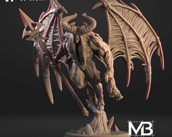 Bazeroth Prince of Wrath - Epic Stls for Dungeon and Dragons to print at home