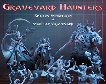 Graveyard Haunters - Epic STL Pack to Print