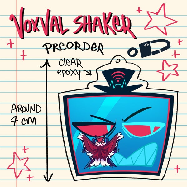 VoxVal Shaker Charm PREORDER